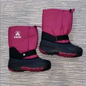 Pink Snow Boots